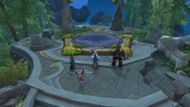 Look for this platform in the appropriate areas to transform your dragon (Image via Blizzard Entertainment)